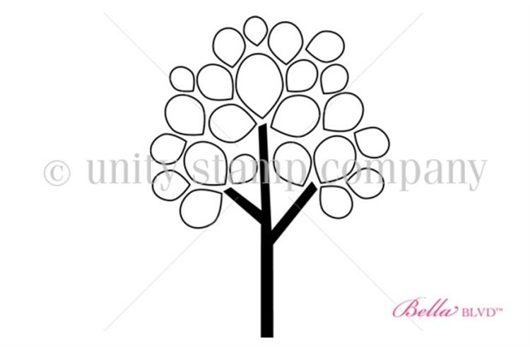 Unity Stamp Co Cling Stamp Country Tree