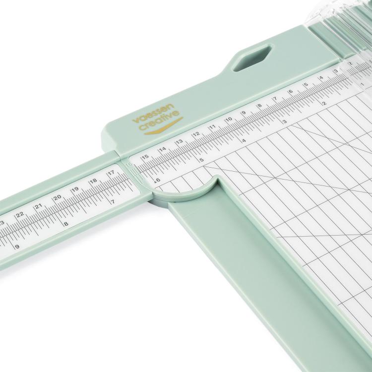 Vaessen Creative Paper Cutter with Scoring Tool Mint