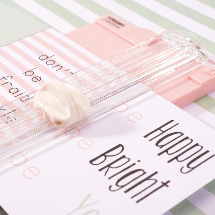 Vaessen Creative Mini Paper Trimmer Pink #061