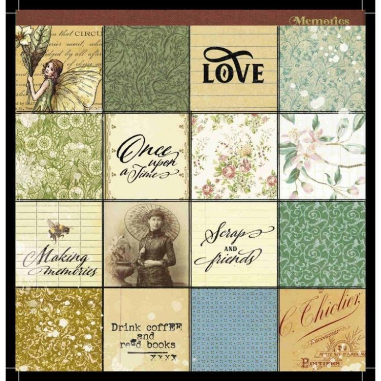 Vintage Odyssey 12x12 Paper Memories