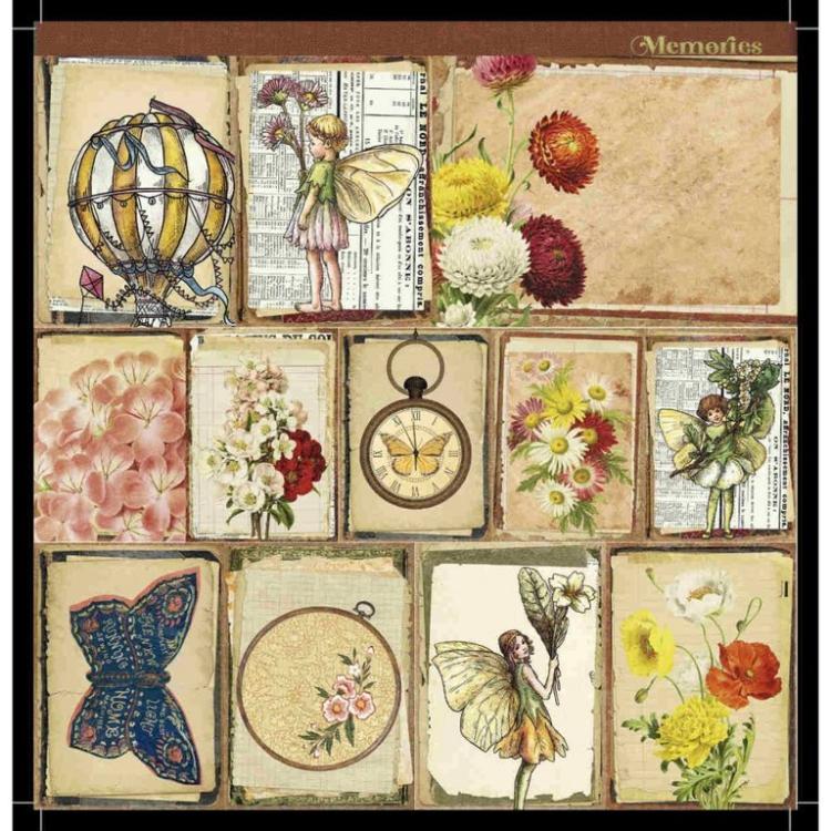 Vintage Odyssey 12x12 Paper Memories