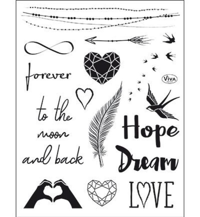 Viva Decor Clear Stamps Forever #167