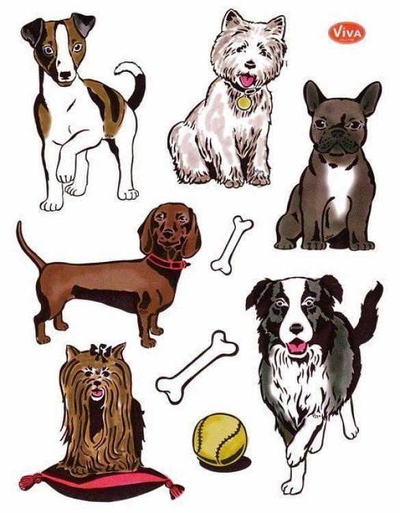 Viva Decor Stempel Hunde