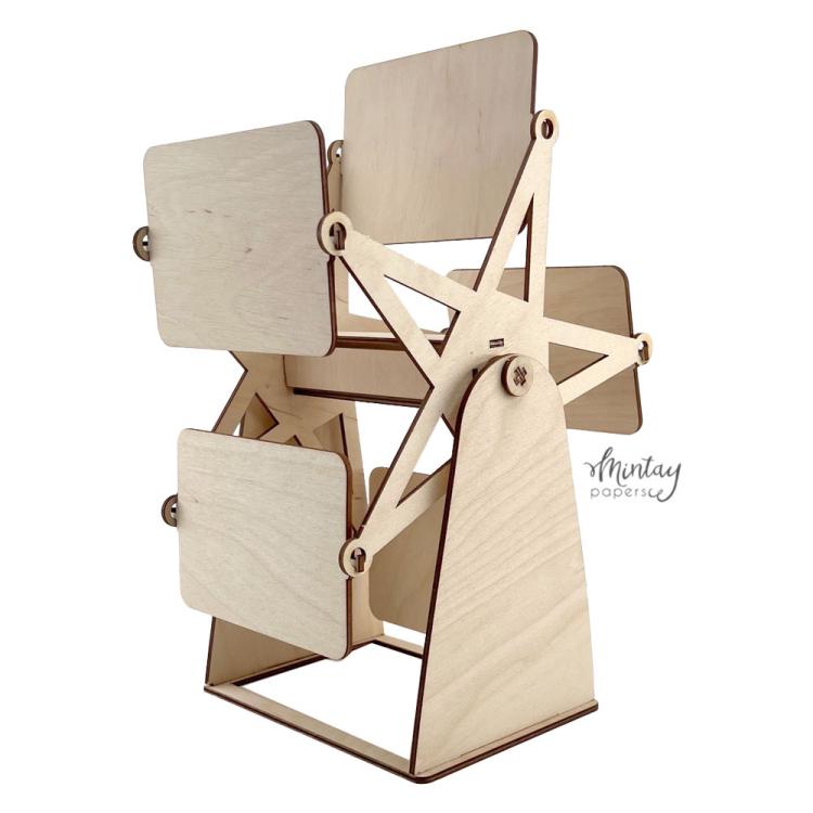 W23 Mintay Woodies Decor Ferris Wheel Photo Frames