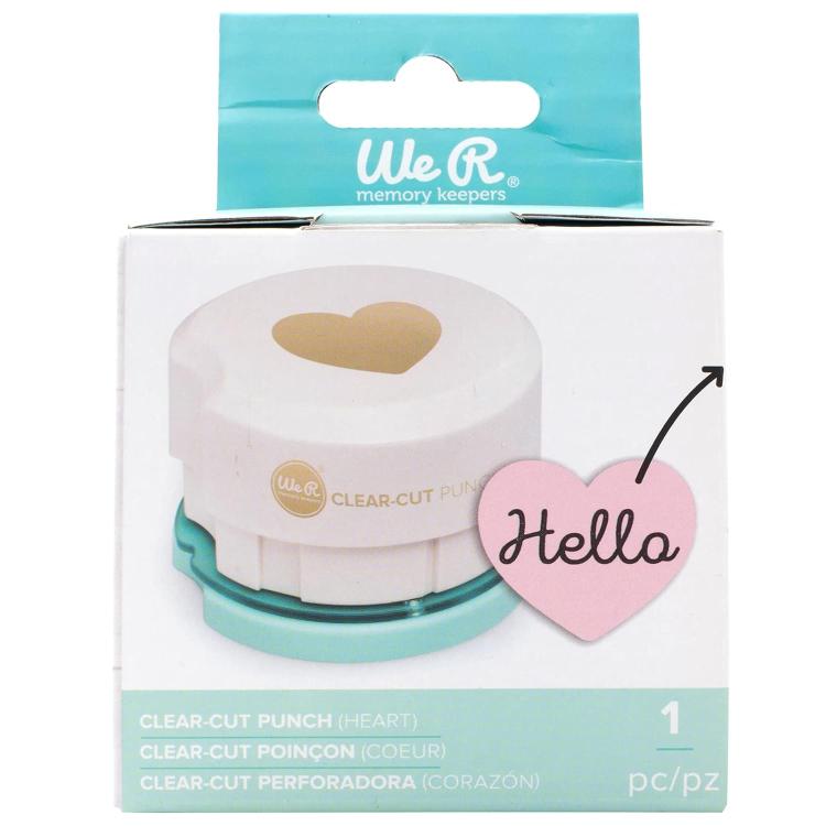 WRMK Clear Cut Punch Heart