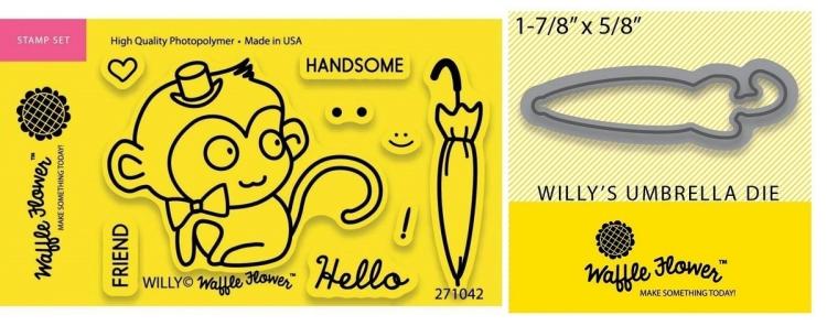 Waffle Flower Crafts Set Willy