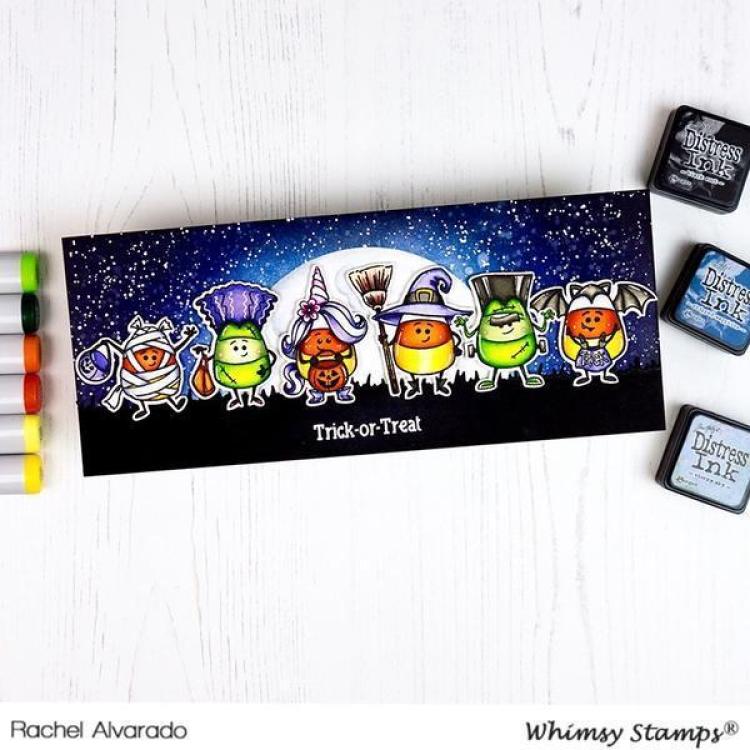 Whimsy Clear Stamp Set Candy Corn Dress Up