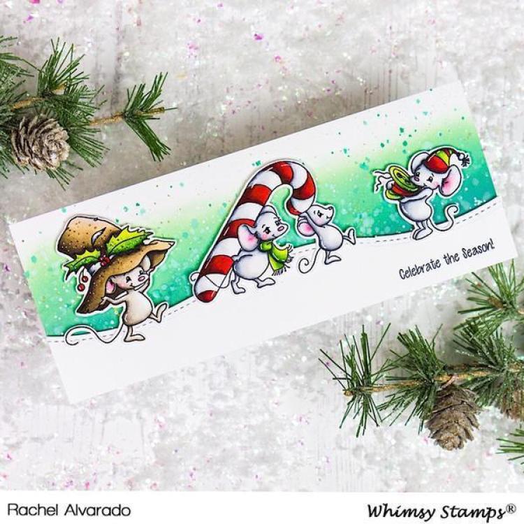 Whimsy Clear Stamp Set Very Mice Christmas