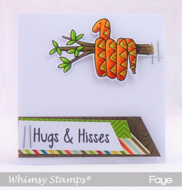 Whimsy Clear Stamps Set The Nope Rope