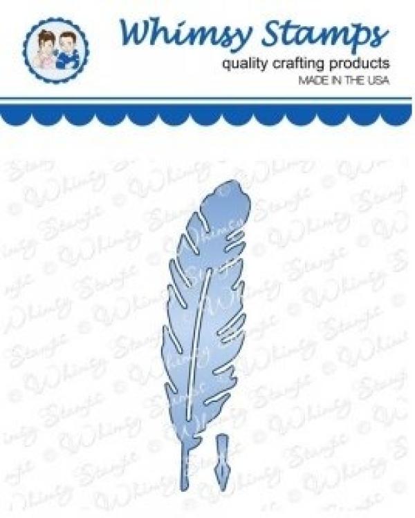 Whimsy Die Feather and Nib