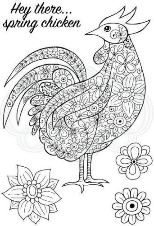 Woodware Clear Magic Decorative Cockerel JGS620