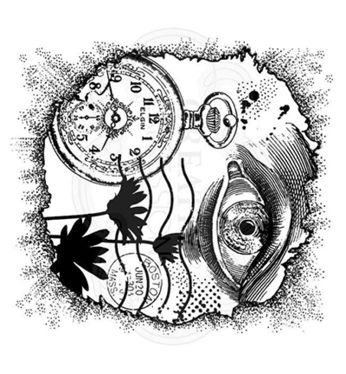 Woodware Clear Magic Stamp Just a Scrap FRS071