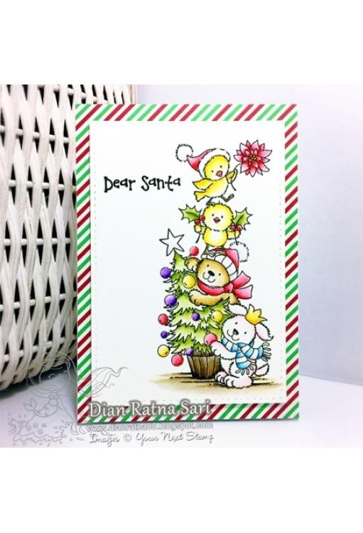 Your Next Stamp A Cute Holiday Stack #CYNS600