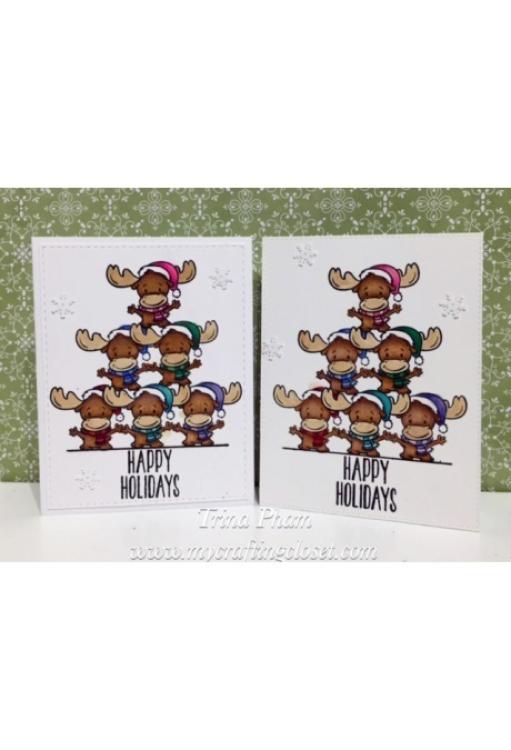 Your Next Stamp Clear Stamps Mini Merry Chris-Moose
