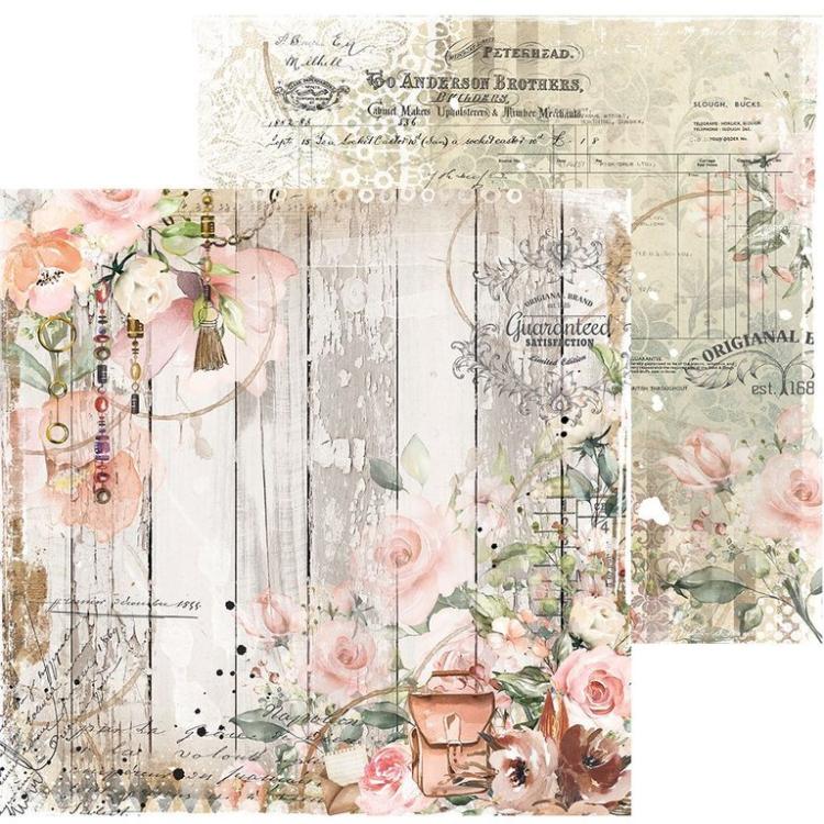ZoJu Design 12x12 Paper Pack Vintage Craft