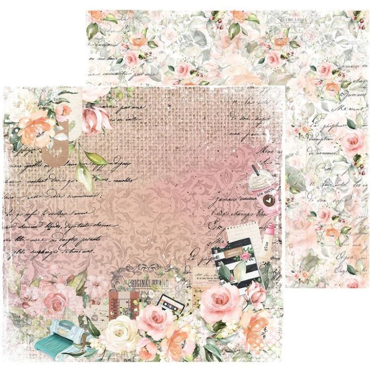 ZoJu Design 12x12 Paper Pack Vintage Craft