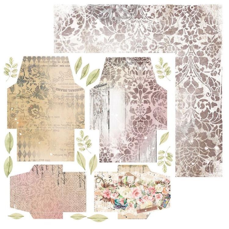 ZoJu Design 12x12 Paper Pack Vintage Craft