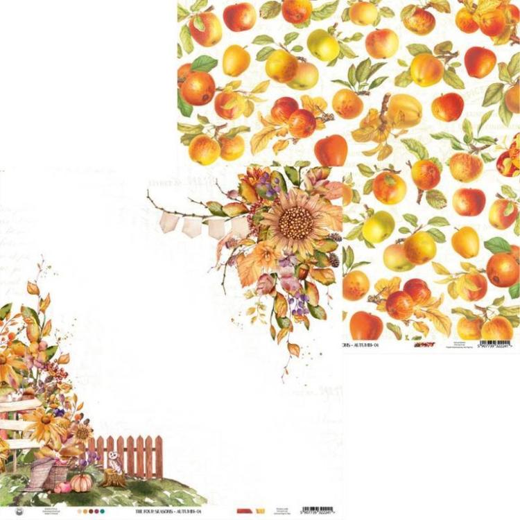 Piatek 13 Paper Pad 12x12 The Fours Seasons Autumn