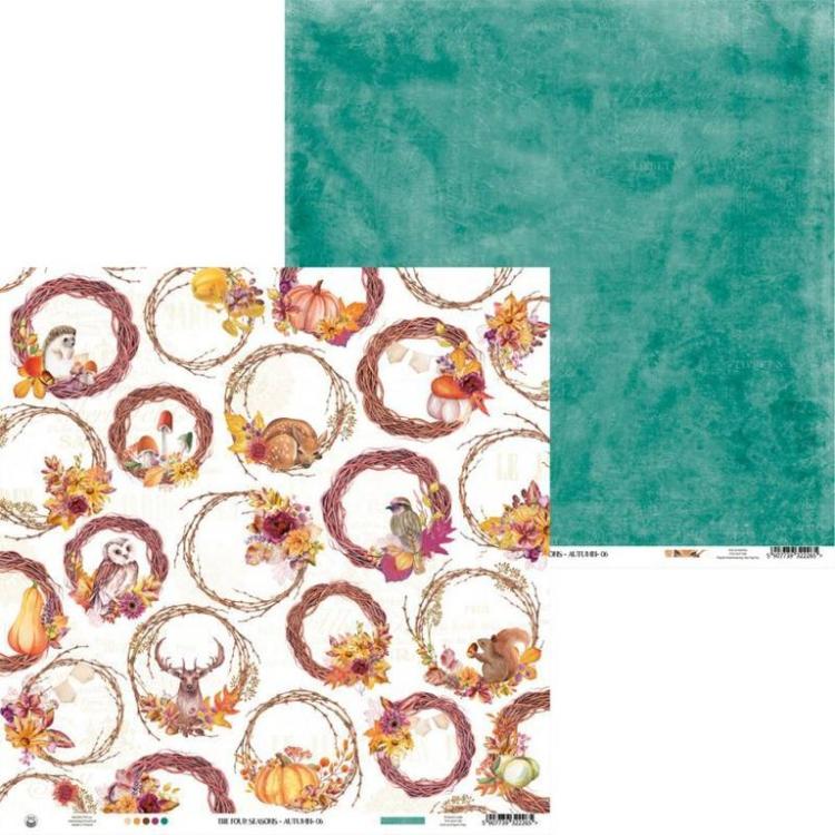 Piatek 13 Paper Pad 12x12 The Fours Seasons Autumn