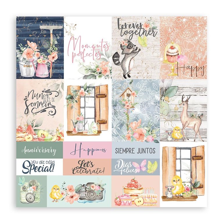 Stamperia Celebration Collection 12 x 12 Paper Pad [SBBXLB11]