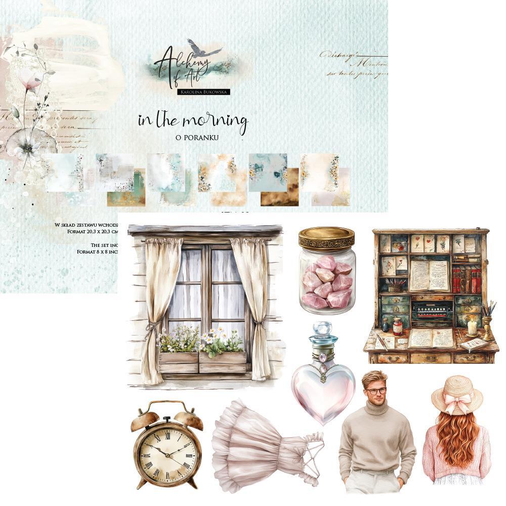 #44 Alchemy of Art In the Morning 8x8 Paper Pack