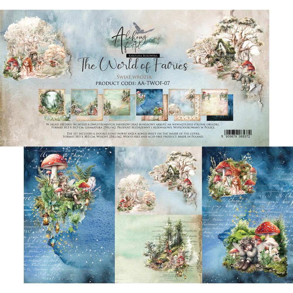 #46 Alchemy of Art The World of Fairies 12x12 Paper Pack