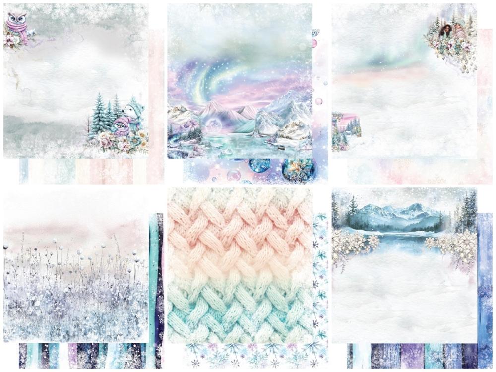 #48 Alchemy of Art Magic of the Northern Lights 8x8 Paper Pack