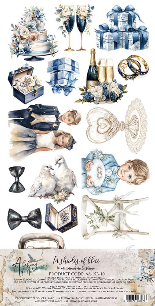 #49 Alchemy of Art In Shades Of Blue Extras to Cut Set
