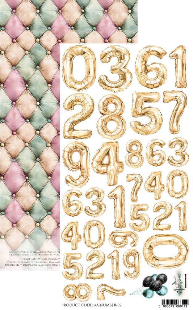 #51 Alchemy of Art Dreamy Dreams Extras to Cut Numbers