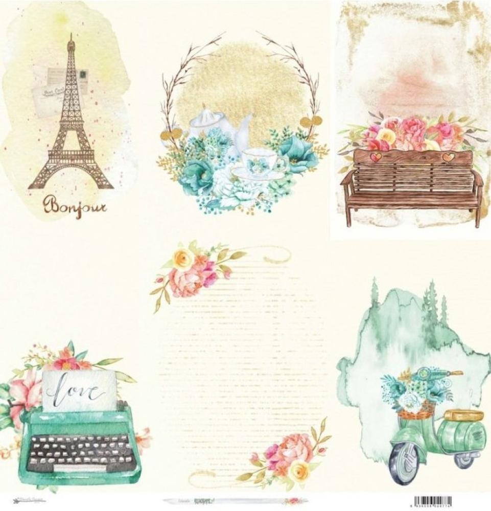 12x12 Paper Pad Recuerdame by Manoli Navarro
