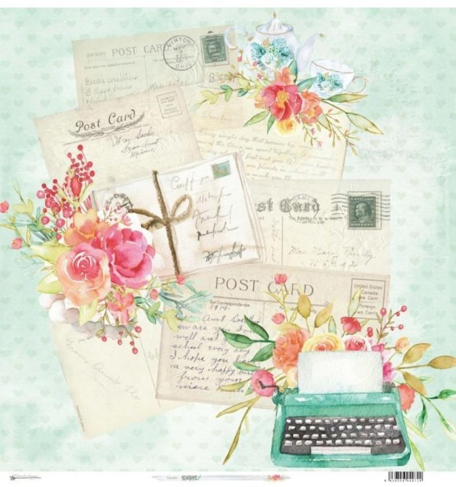 12x12 Paper Pad Recuerdame by Manoli Navarro