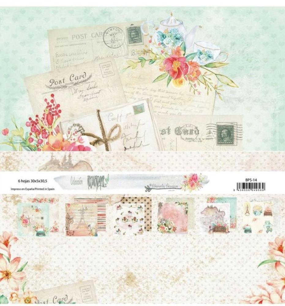 12x12 Paper Pad Recuerdame by Manoli Navarro