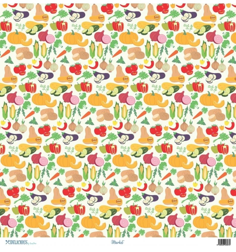 12x12 Paper Set Delicious by Quim Díaz