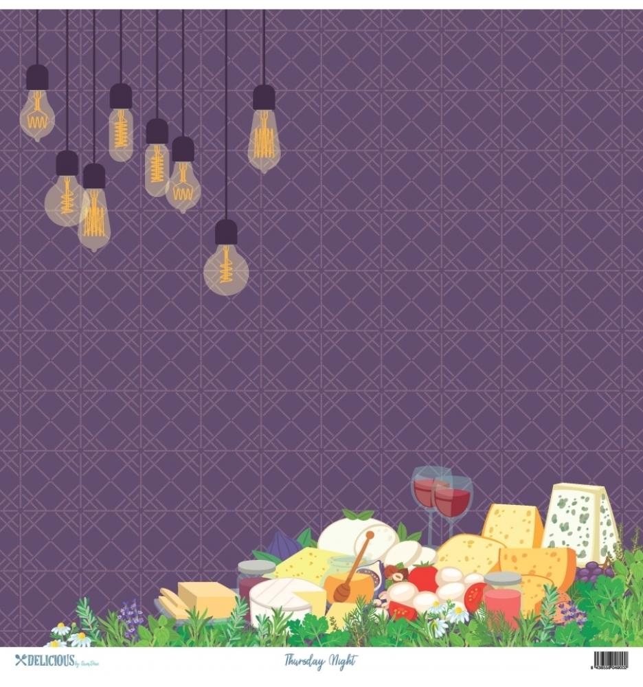 12x12 Paper Set Delicious by Quim Díaz