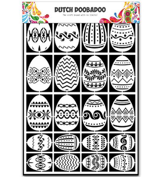 Dutch Doobadoo Paper Art A5 Eastern Eggs (Ostereier)