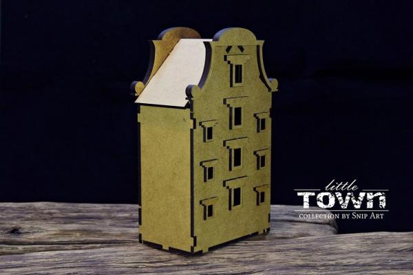 SnipArt 3D Little Town Tenement House HDF #54887
