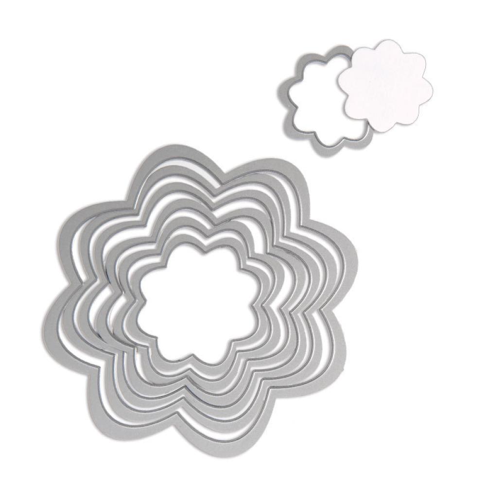 Sizzix Framelits Die Set 7PK Flowers