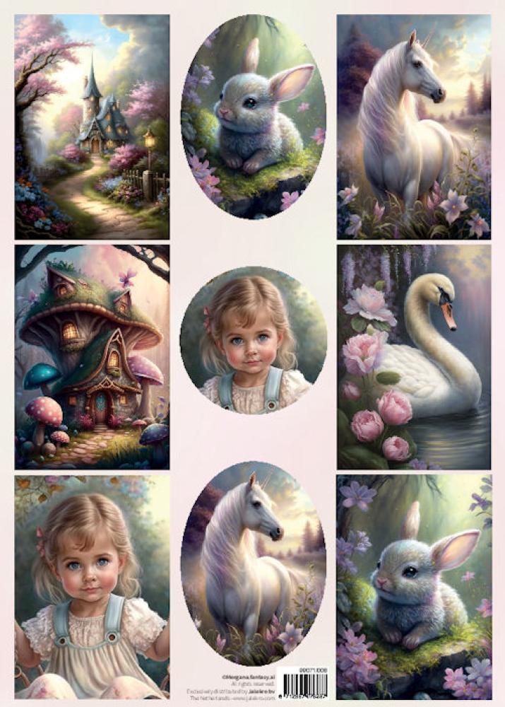 Maxi Morgana Fantasy 5er Set 4