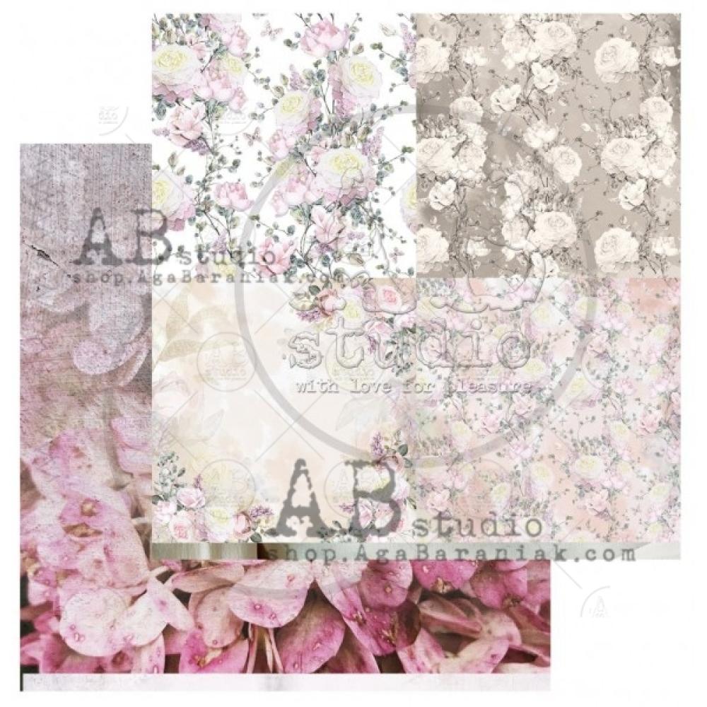 A.B Studio 12x12 Paper Pad Shabby Love Symphony