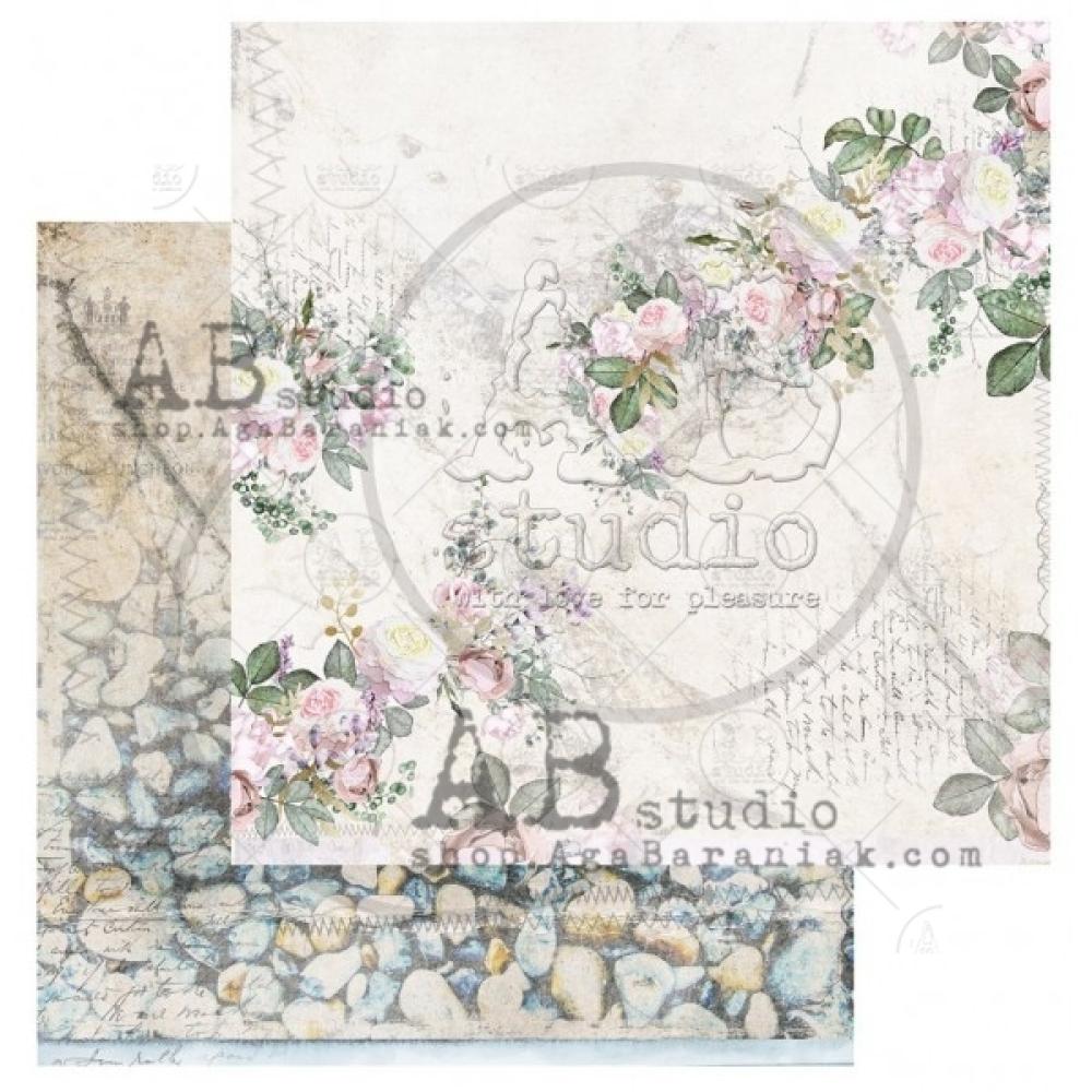A.B Studio 12x12 Paper Pad Shabby Love Symphony