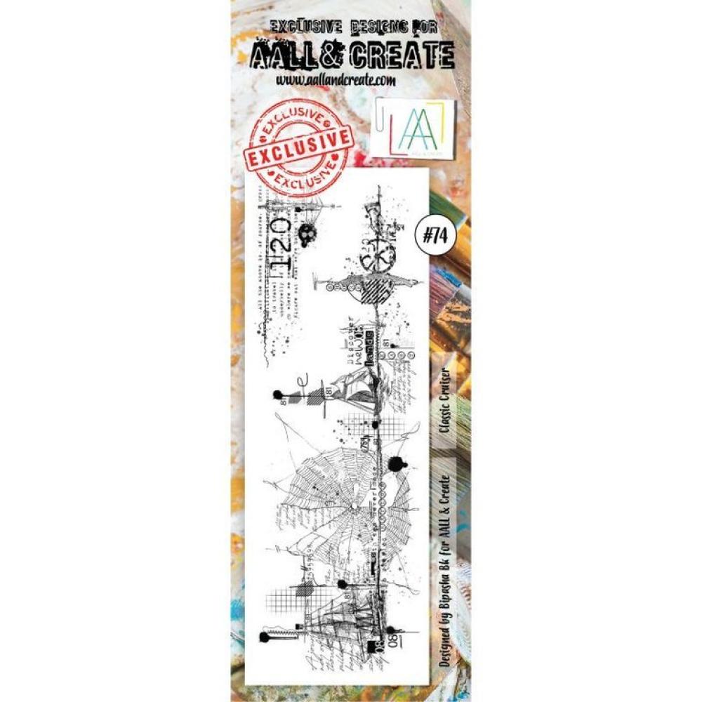 AALL & Create Clear Stamp Border #74 Classic Cruiser
