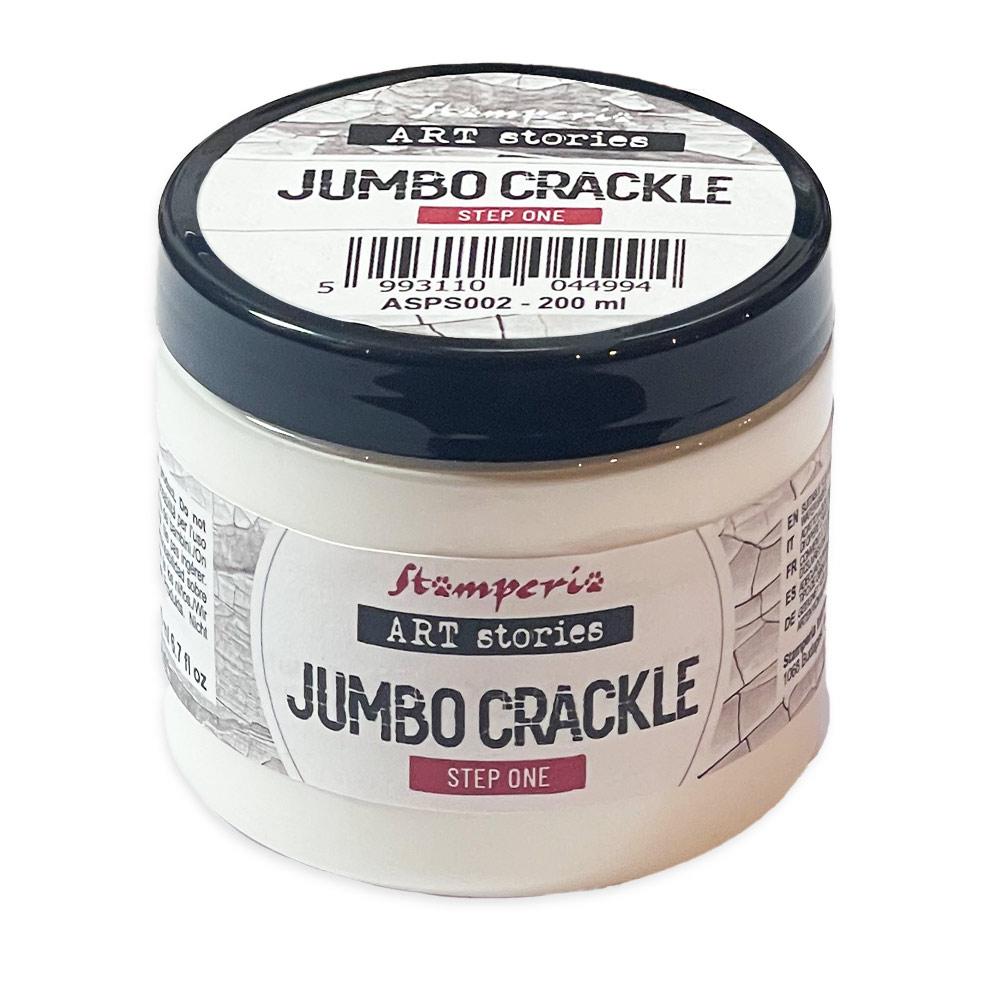 ASPS002 Stamperia Art Stories umbo Crackle Transparent