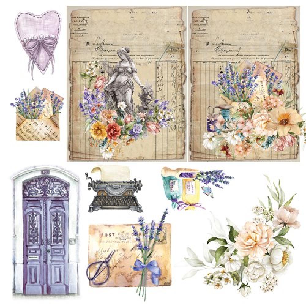 Alchemy of Art 8x8 Paper Pack The Provence Weekend