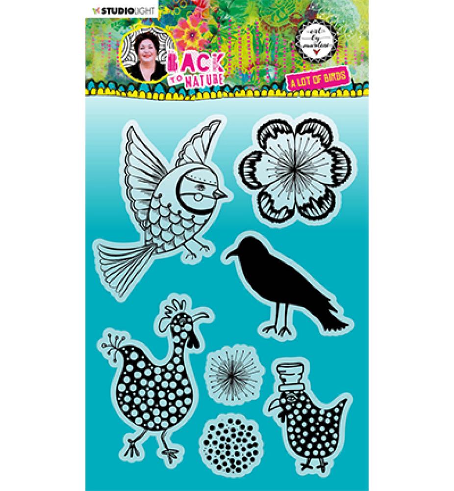 Art By Marlene Clear Stamps A lot of Birds