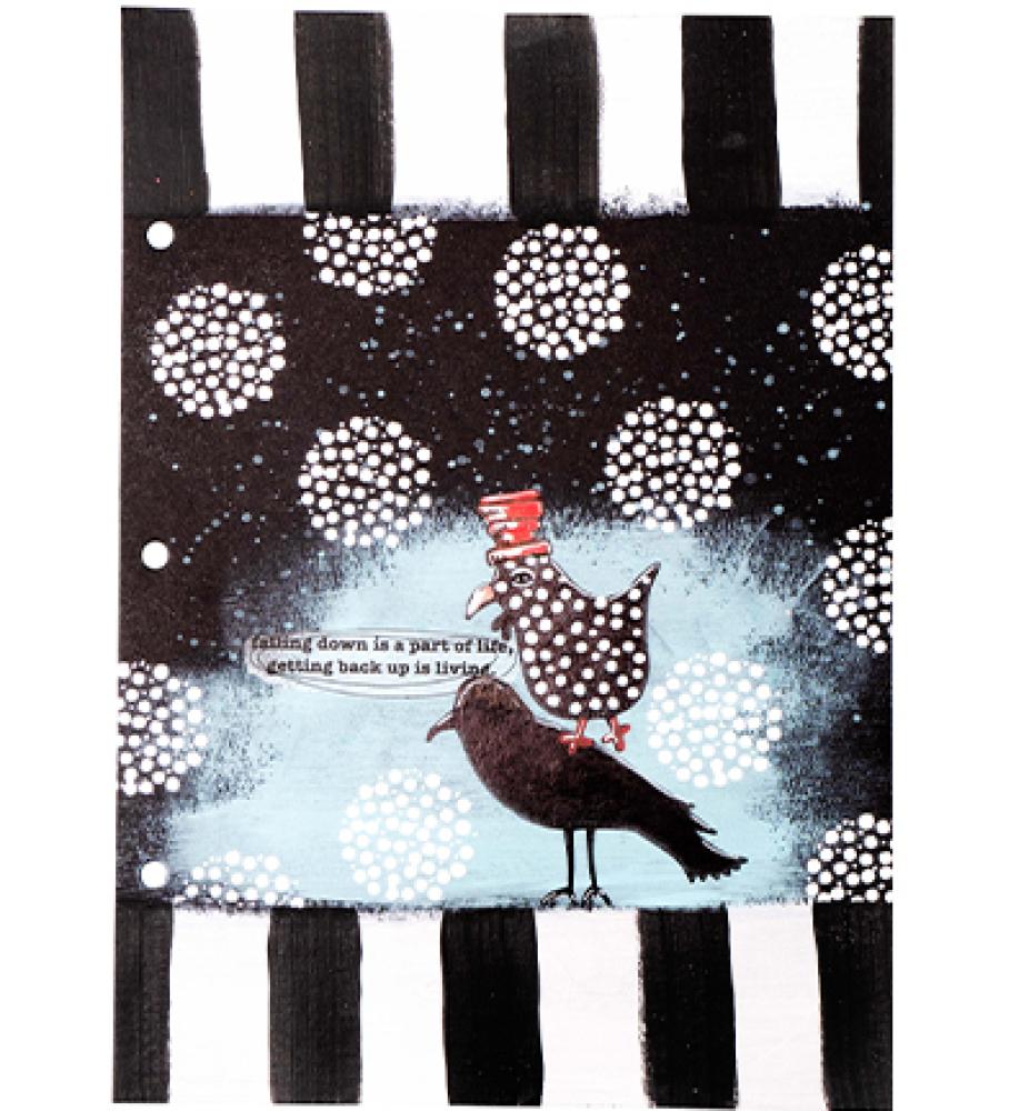 Art By Marlene Clear Stamps A lot of Birds