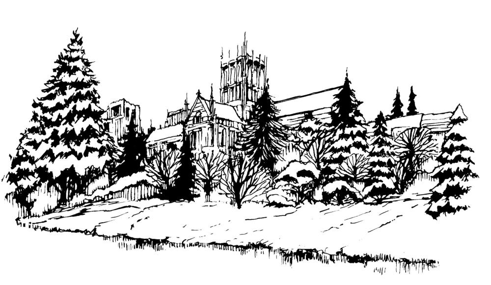 Art-Kure Cling Stamp Winter in Wells