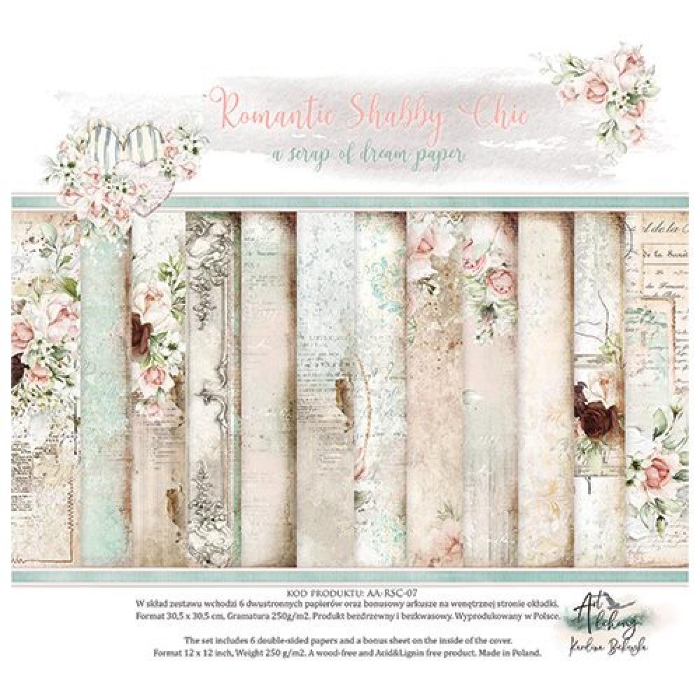 Alchemy of Art 12x12 Paper Pack Romantic Shabby Chic