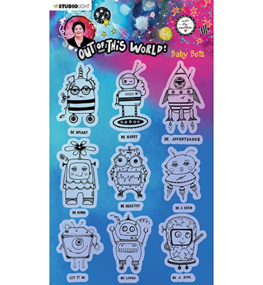 Art By Marlene Clear Stamps Baby Bots #74