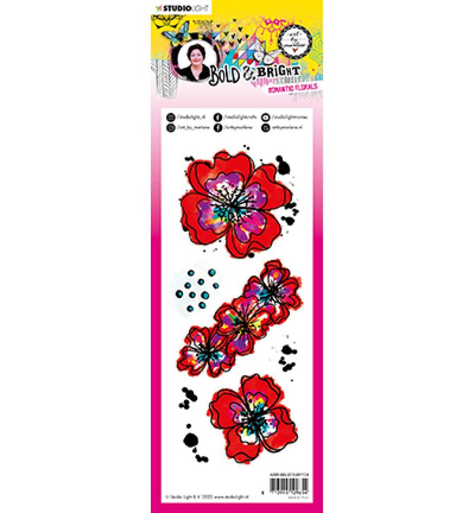 Art By Marlene Clear Stamps Romantic Florals #124
