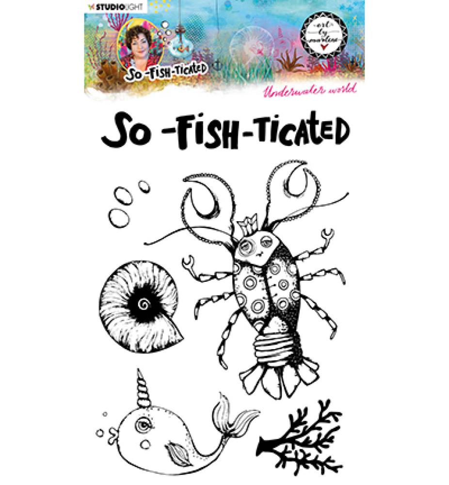 Art By Marlene Clear Stamps Underwater World #10